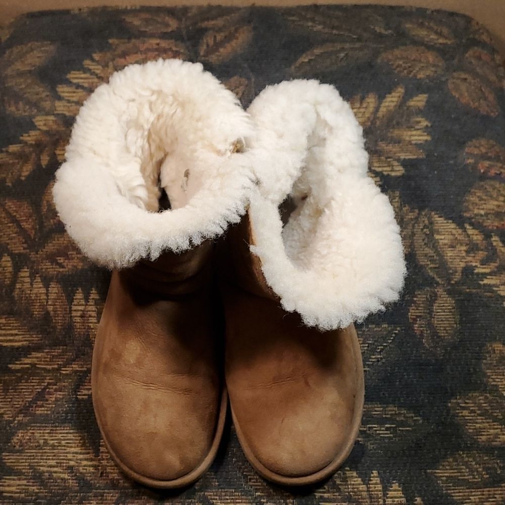 Ugg Bailey Button Boots In Chestnut - image 3